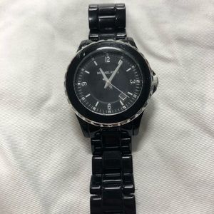 Michael Kors black ceramic watch